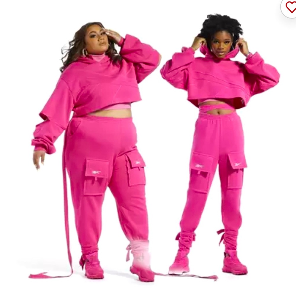 Reebok Women’s Cardi B knit sweatpants (NWT, size 1x)